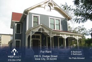 houses for rent in Iowa City