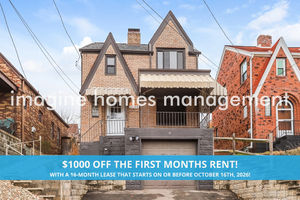 houses for rent in Pittsburgh