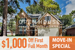 4 Bedroom House – 20703 Emerald Spruce Ct, Humble, TX, 77346-1359