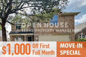 3 Bedroom House – 2018 Vanderwilt Ln, Katy, TX, 77449-1809
